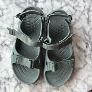 Rugged Shark safe green sandals